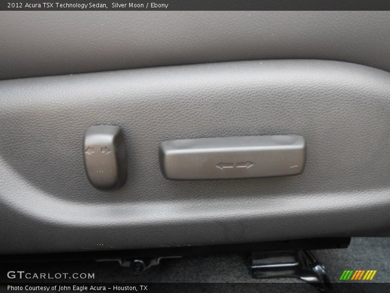 Silver Moon / Ebony 2012 Acura TSX Technology Sedan