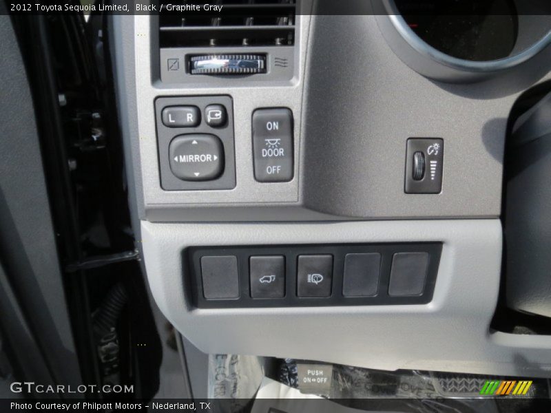 Black / Graphite Gray 2012 Toyota Sequoia Limited