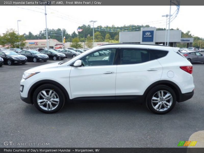  2013 Santa Fe Sport 2.0T AWD Frost White Pearl