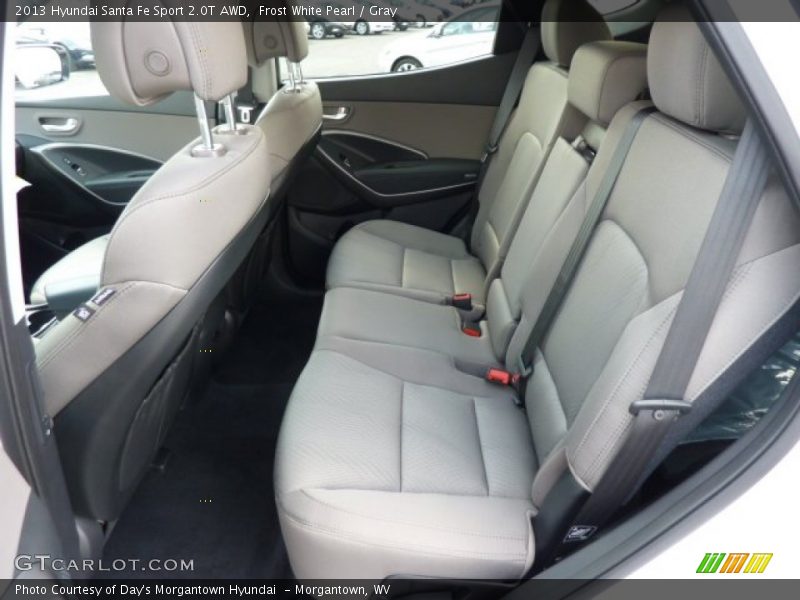 Rear Seat of 2013 Santa Fe Sport 2.0T AWD