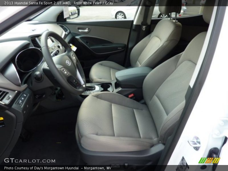 Front Seat of 2013 Santa Fe Sport 2.0T AWD