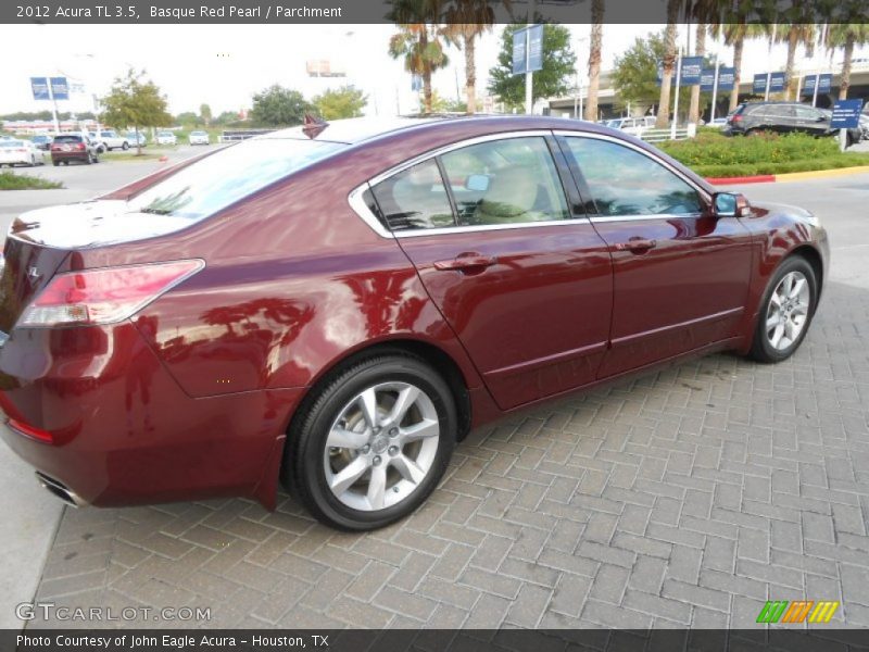 Basque Red Pearl / Parchment 2012 Acura TL 3.5