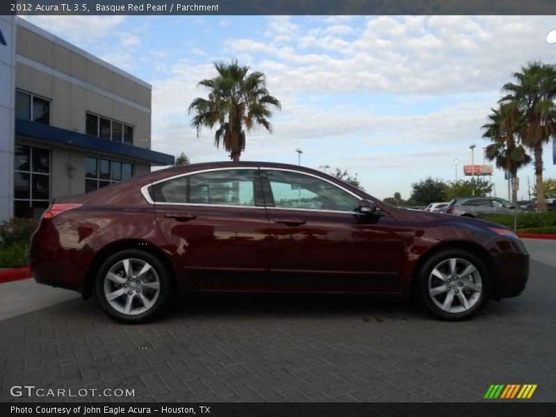 Basque Red Pearl / Parchment 2012 Acura TL 3.5