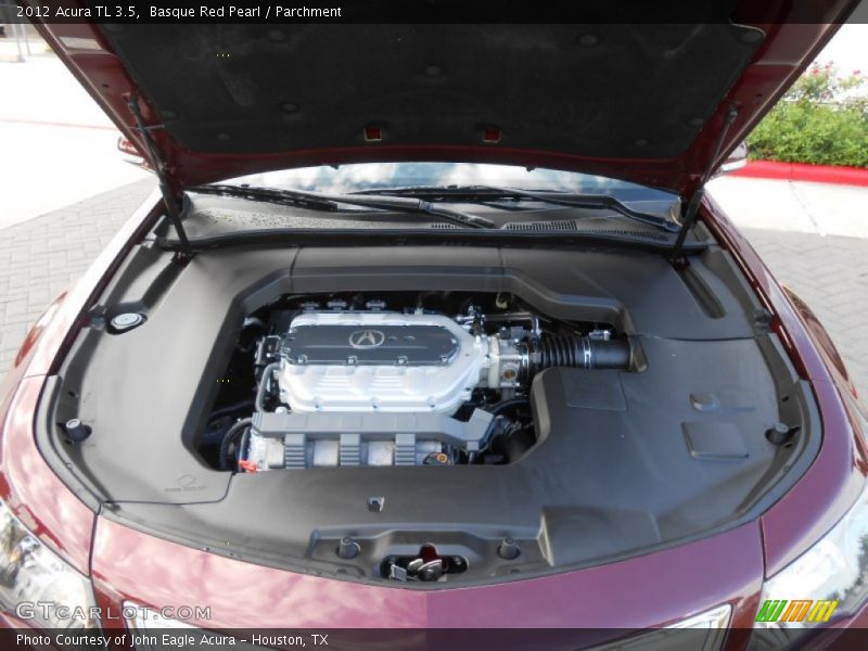 Basque Red Pearl / Parchment 2012 Acura TL 3.5