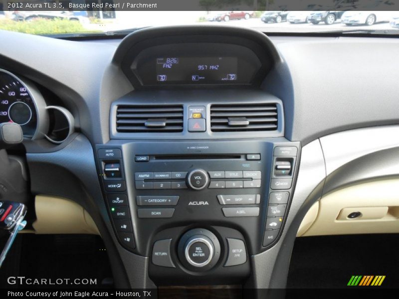 Controls of 2012 TL 3.5