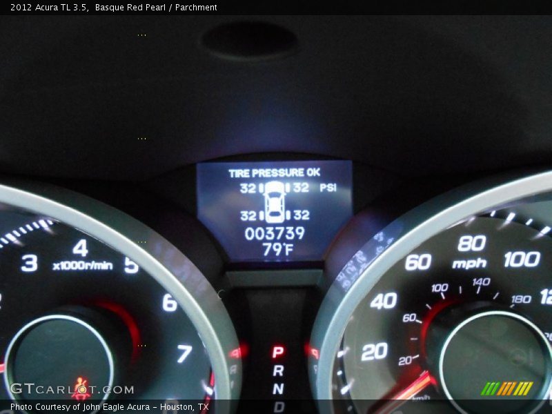 Basque Red Pearl / Parchment 2012 Acura TL 3.5