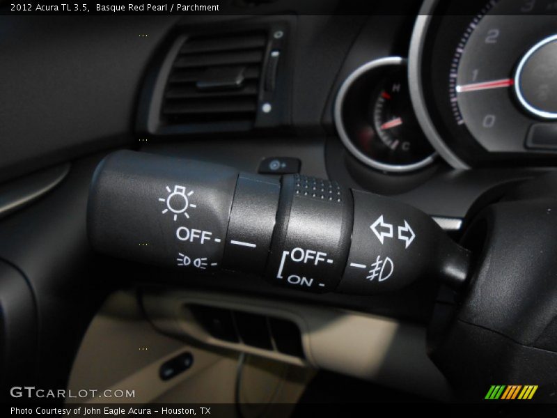 Controls of 2012 TL 3.5