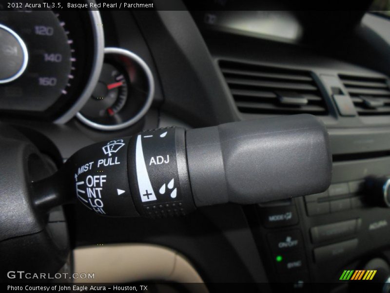 Controls of 2012 TL 3.5