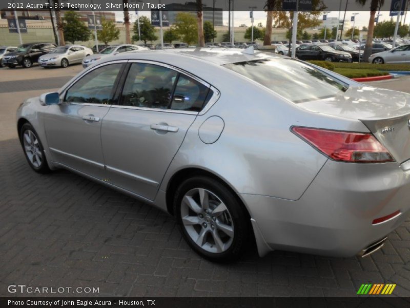 Silver Moon / Taupe 2012 Acura TL 3.5 Technology