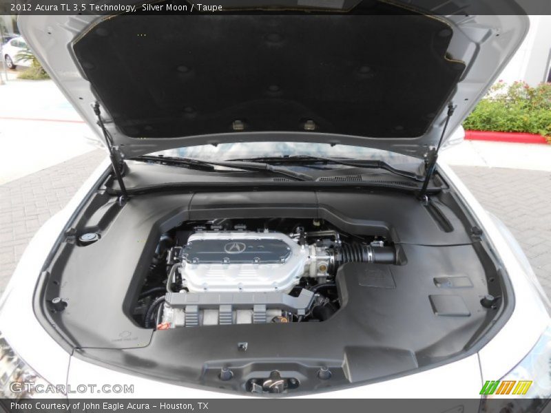 Silver Moon / Taupe 2012 Acura TL 3.5 Technology