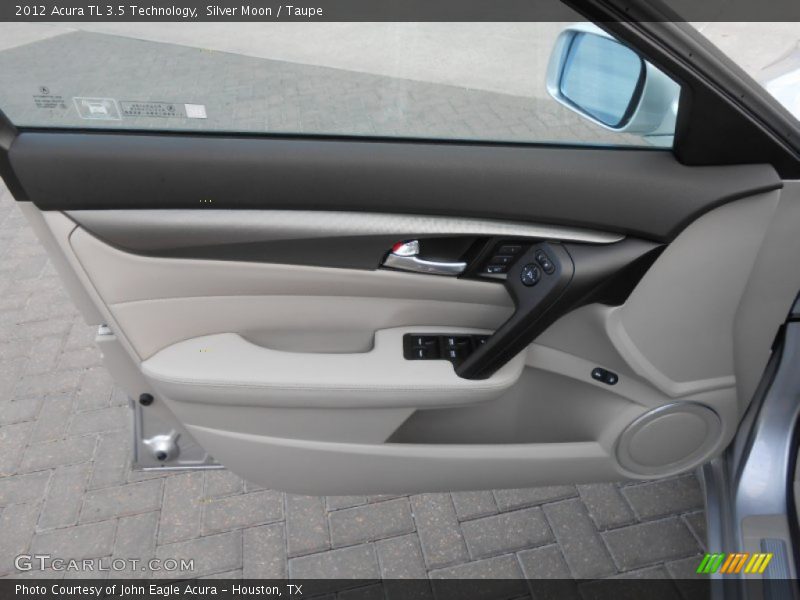 Silver Moon / Taupe 2012 Acura TL 3.5 Technology