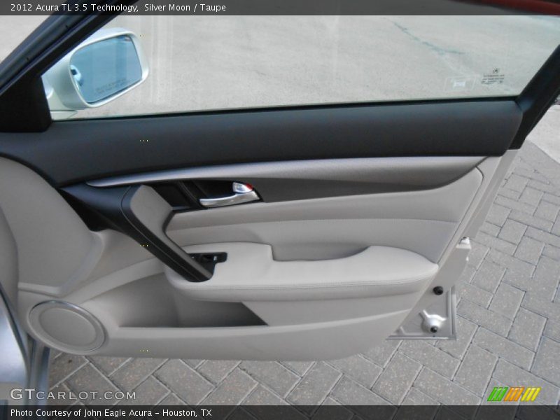 Silver Moon / Taupe 2012 Acura TL 3.5 Technology
