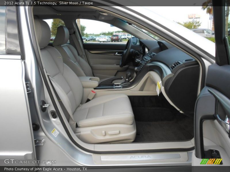 Silver Moon / Taupe 2012 Acura TL 3.5 Technology