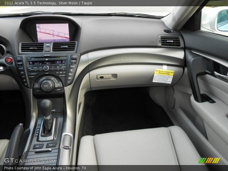 Silver Moon / Taupe 2012 Acura TL 3.5 Technology