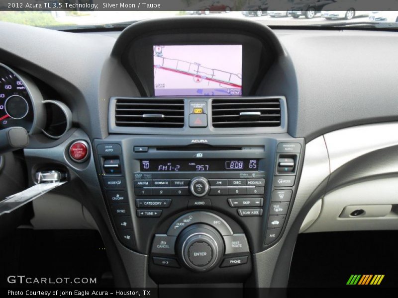 Silver Moon / Taupe 2012 Acura TL 3.5 Technology