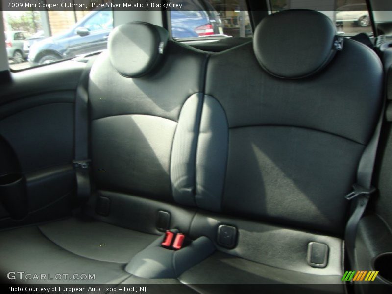 Pure Silver Metallic / Black/Grey 2009 Mini Cooper Clubman