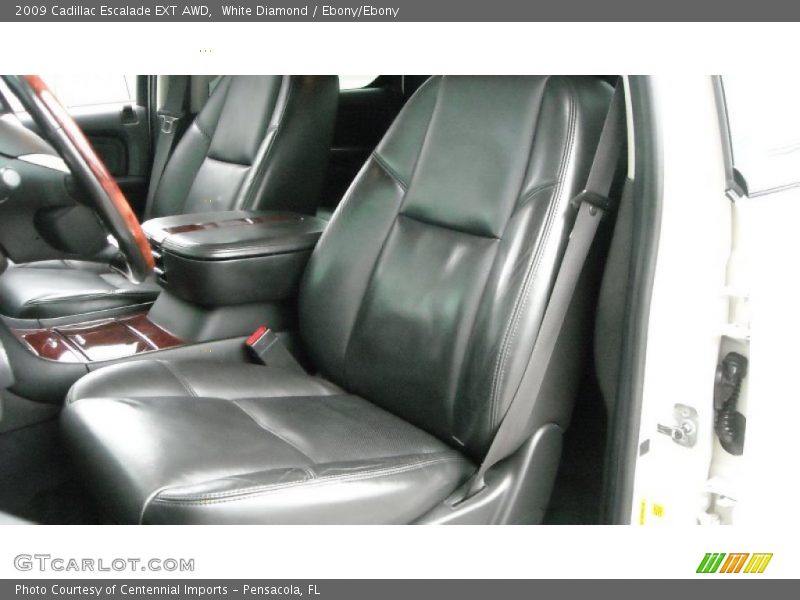 White Diamond / Ebony/Ebony 2009 Cadillac Escalade EXT AWD