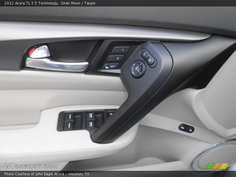Silver Moon / Taupe 2012 Acura TL 3.5 Technology