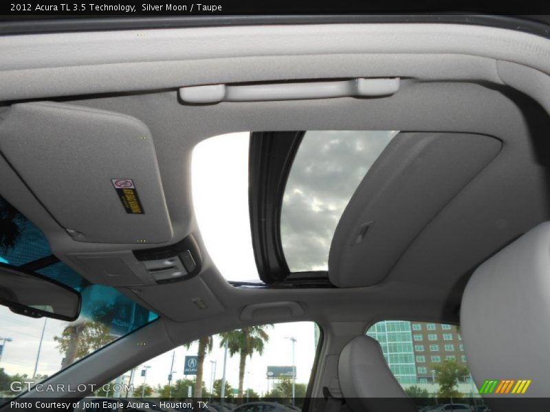 Silver Moon / Taupe 2012 Acura TL 3.5 Technology