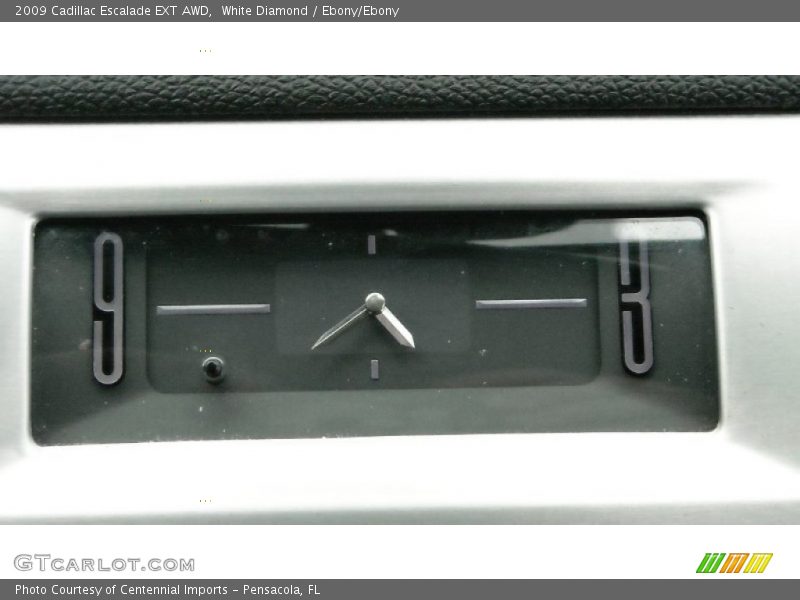 White Diamond / Ebony/Ebony 2009 Cadillac Escalade EXT AWD