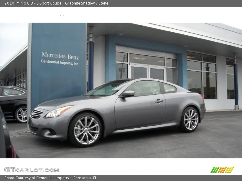Graphite Shadow / Stone 2010 Infiniti G 37 S Sport Coupe