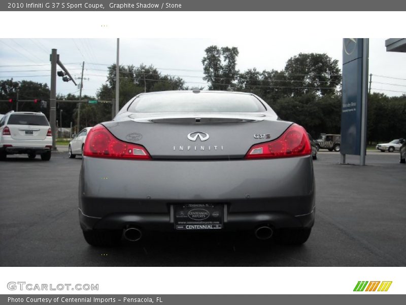 Graphite Shadow / Stone 2010 Infiniti G 37 S Sport Coupe