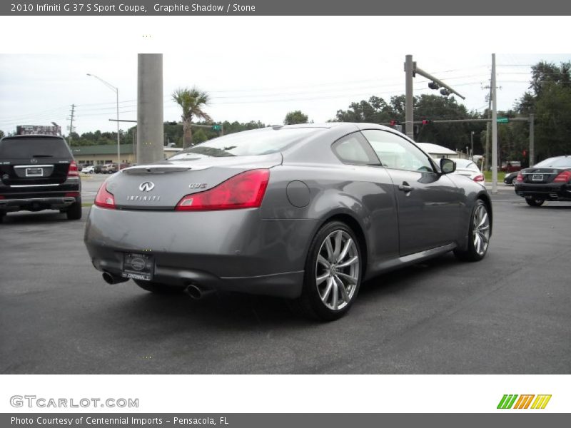 Graphite Shadow / Stone 2010 Infiniti G 37 S Sport Coupe