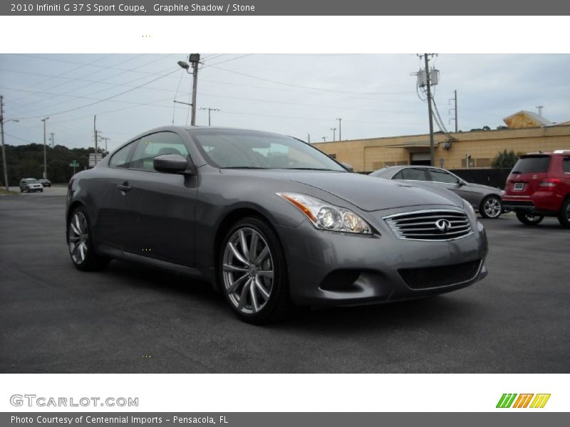 Graphite Shadow / Stone 2010 Infiniti G 37 S Sport Coupe