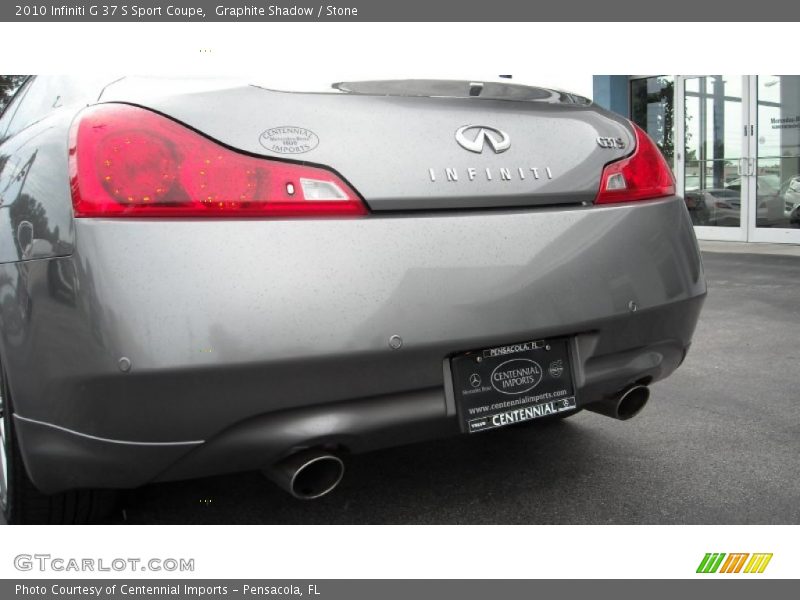 Graphite Shadow / Stone 2010 Infiniti G 37 S Sport Coupe