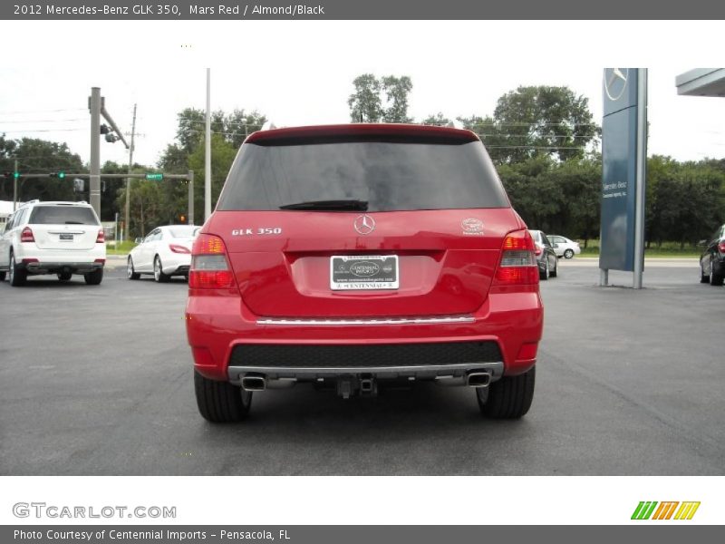 Mars Red / Almond/Black 2012 Mercedes-Benz GLK 350