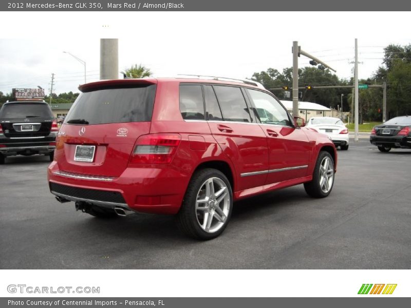 Mars Red / Almond/Black 2012 Mercedes-Benz GLK 350