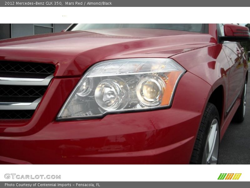 Mars Red / Almond/Black 2012 Mercedes-Benz GLK 350