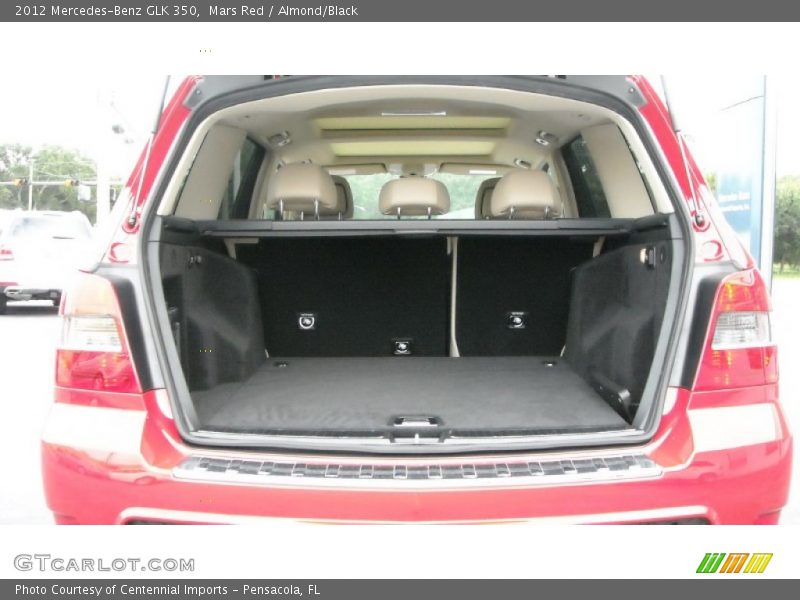 Mars Red / Almond/Black 2012 Mercedes-Benz GLK 350