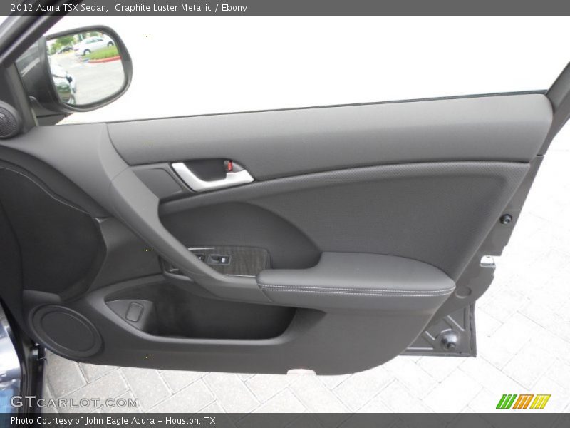 Graphite Luster Metallic / Ebony 2012 Acura TSX Sedan