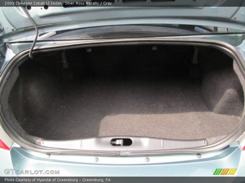 Silver Moss Metallic / Gray 2009 Chevrolet Cobalt LS Sedan