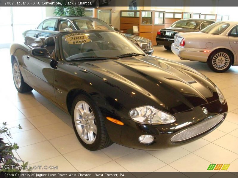 Black / Charcoal 2002 Jaguar XK XK8 Convertible