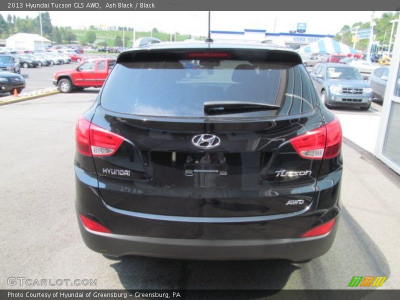 Ash Black / Black 2013 Hyundai Tucson GLS AWD