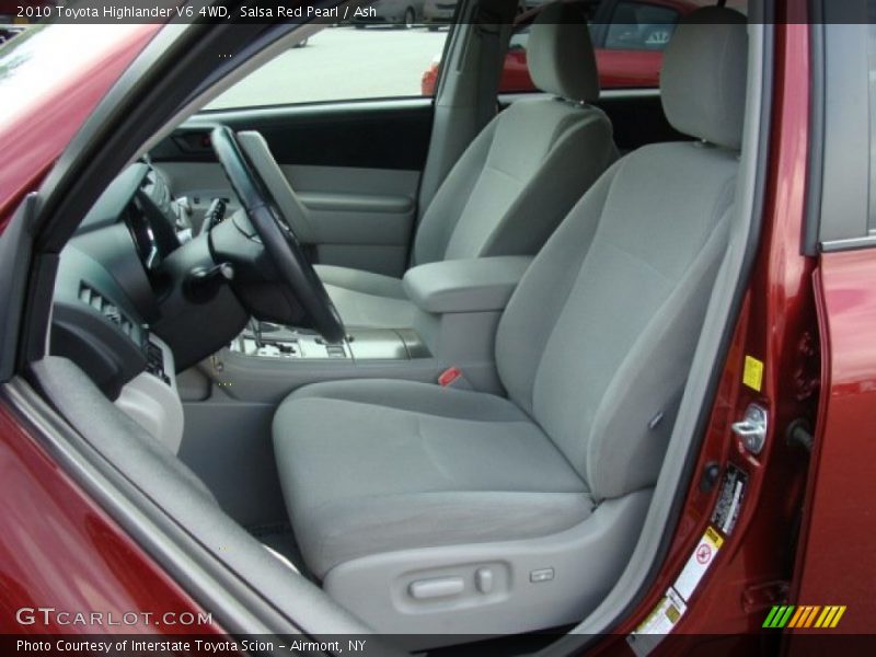 Salsa Red Pearl / Ash 2010 Toyota Highlander V6 4WD