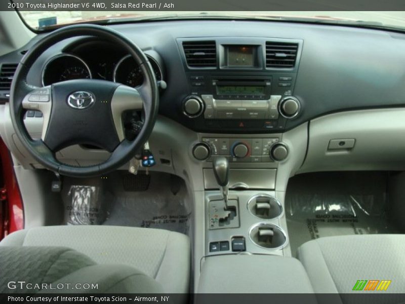 Salsa Red Pearl / Ash 2010 Toyota Highlander V6 4WD