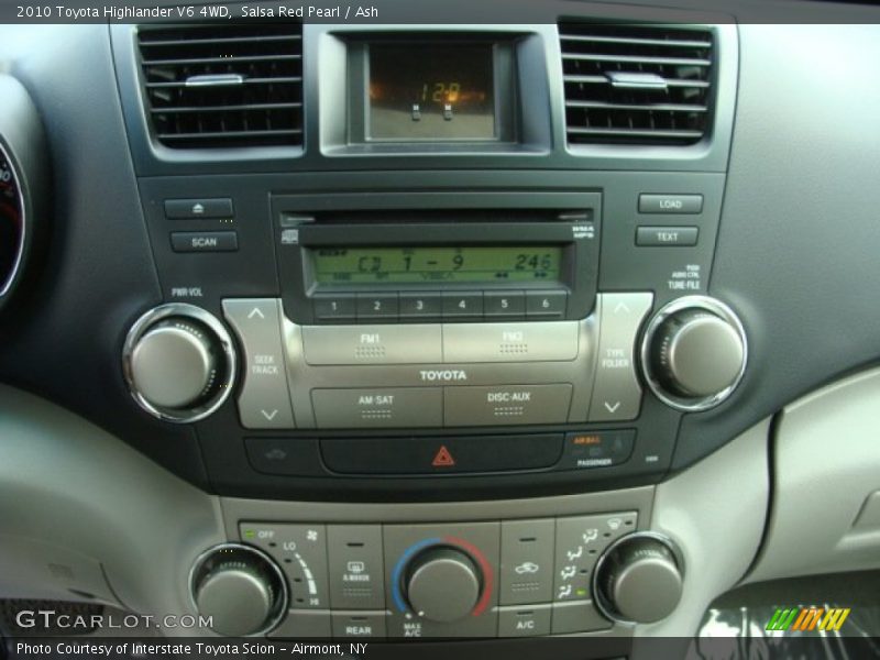 Salsa Red Pearl / Ash 2010 Toyota Highlander V6 4WD