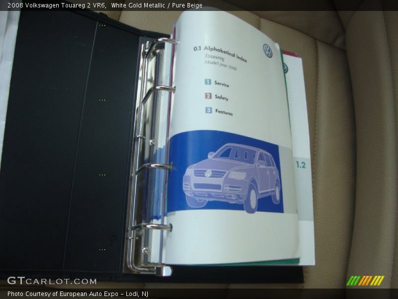 White Gold Metallic / Pure Beige 2008 Volkswagen Touareg 2 VR6