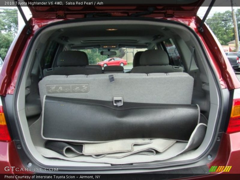 Salsa Red Pearl / Ash 2010 Toyota Highlander V6 4WD