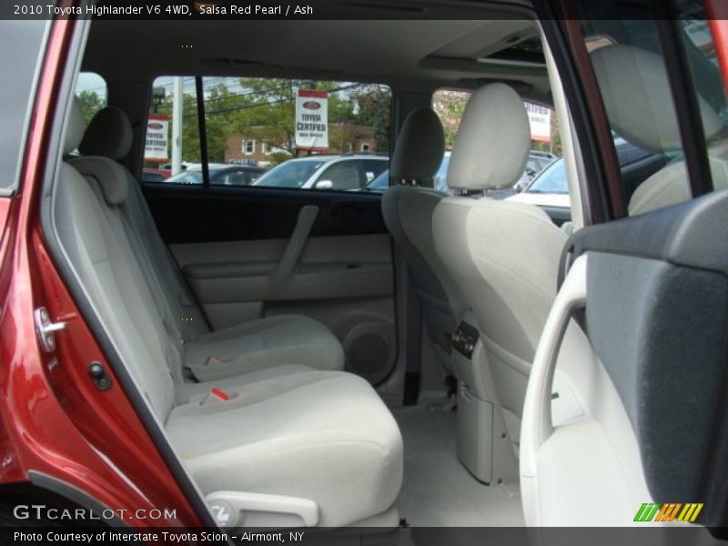 Salsa Red Pearl / Ash 2010 Toyota Highlander V6 4WD