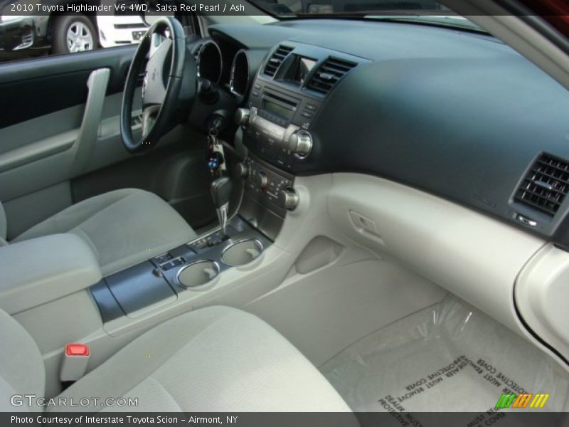 Salsa Red Pearl / Ash 2010 Toyota Highlander V6 4WD