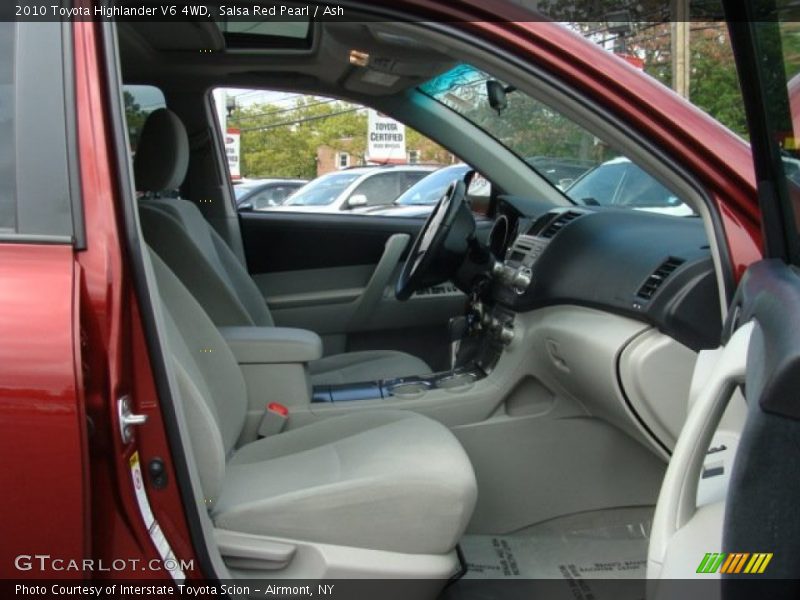 Salsa Red Pearl / Ash 2010 Toyota Highlander V6 4WD