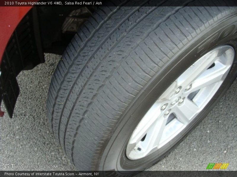 Salsa Red Pearl / Ash 2010 Toyota Highlander V6 4WD