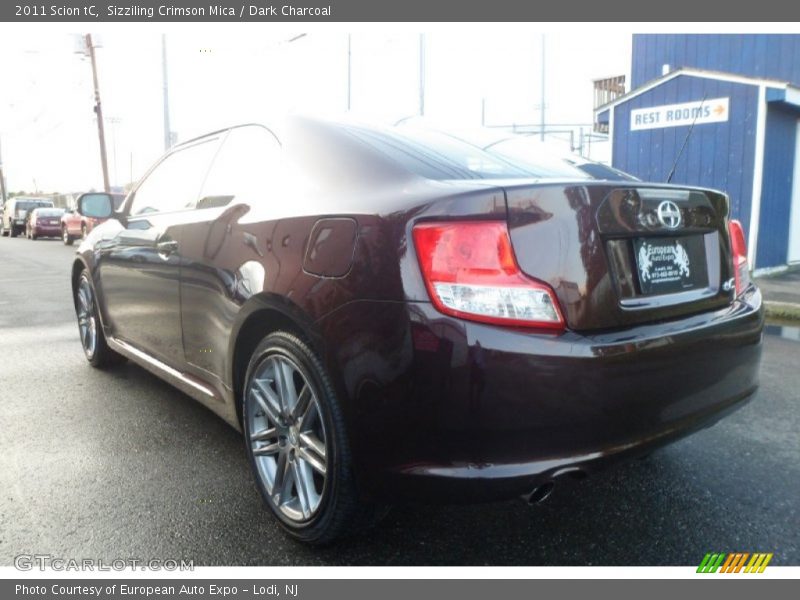 Sizziling Crimson Mica / Dark Charcoal 2011 Scion tC