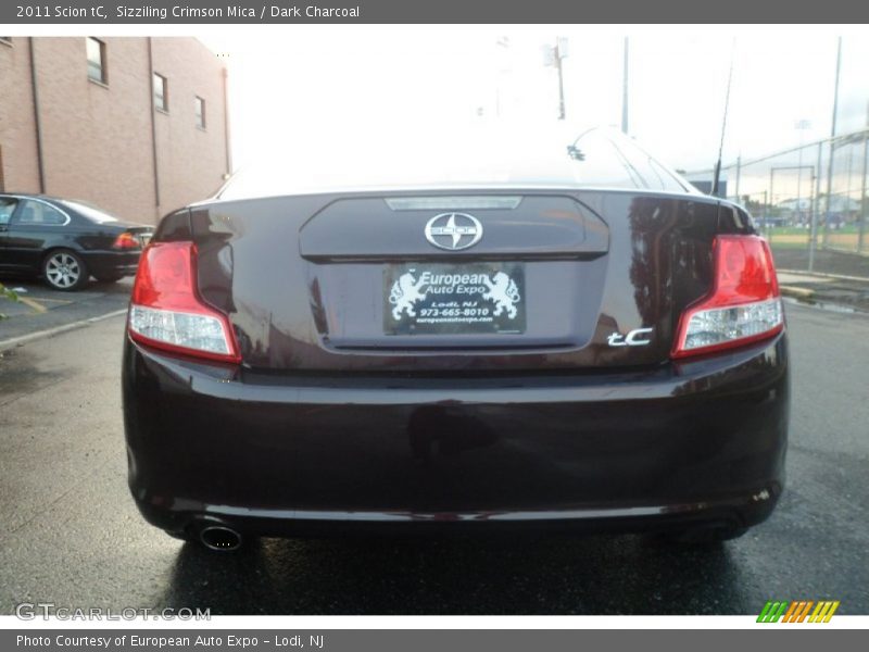 Sizziling Crimson Mica / Dark Charcoal 2011 Scion tC