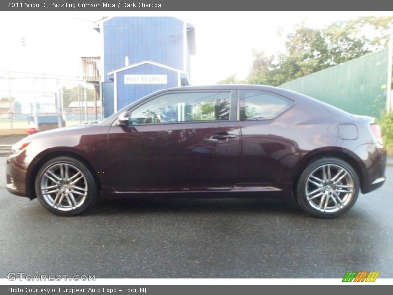 Sizziling Crimson Mica / Dark Charcoal 2011 Scion tC