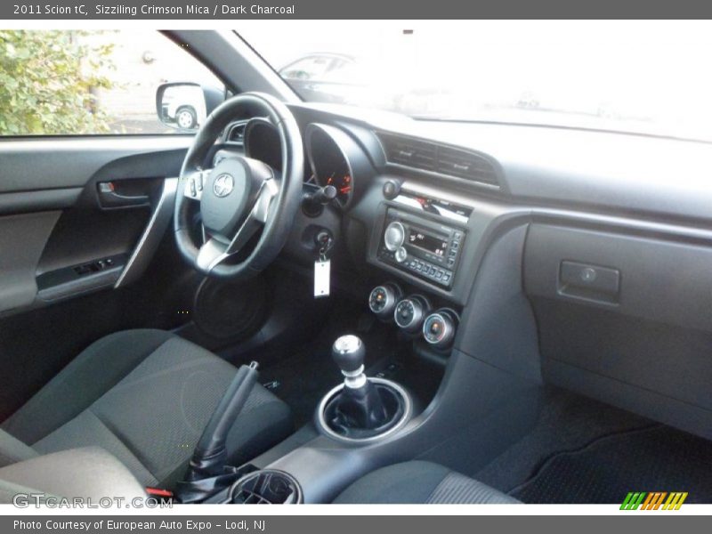 Sizziling Crimson Mica / Dark Charcoal 2011 Scion tC